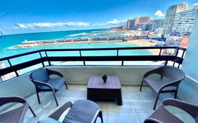 Alexandria Luxury Apartments Gleem 2 Direct Sea View