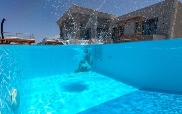 Villa Kedria with a panoramic ocean view