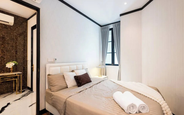 Stylish 7beds Poolhouse With Cinema & Lift - 2min to BTS
