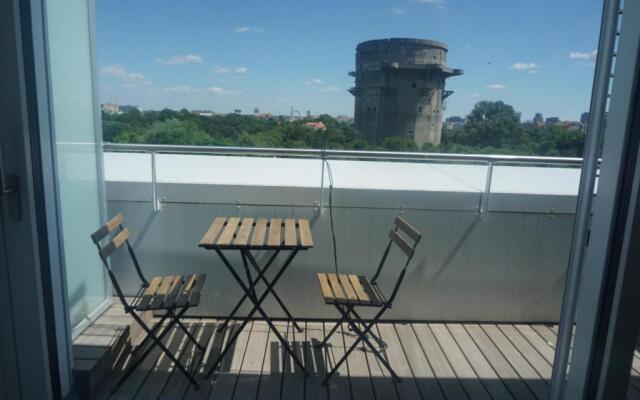 Augartenblick Penthaus 14 - Blick zum Riesenrad