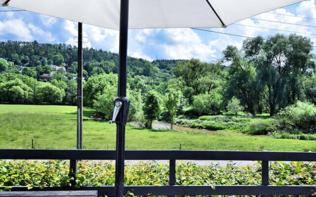 Comfortable Bungalow With Terrace and Garden Overlooking the Ourthe