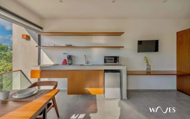 Studio With Great Rooftop Pool