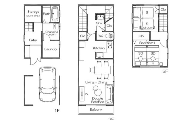 Ten-Cha House - Self-Check In Only