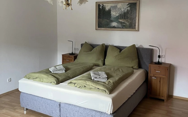 Apartment mit Gartenblick