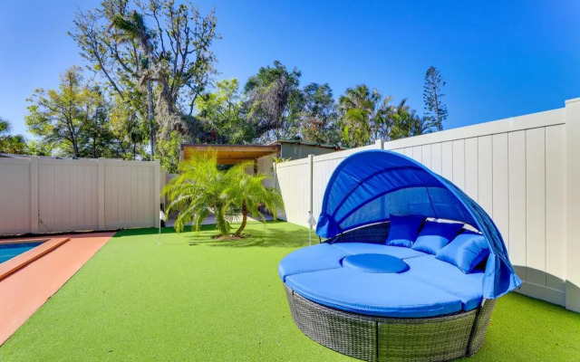 Saltwater Pool & Putting Green: Bradenton Oasis