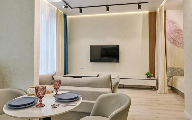 Апартаменты MONTY Moscow с панорамным видом Москва Сити