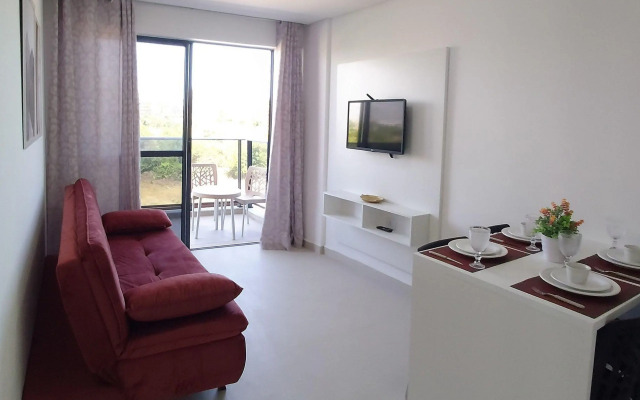Apartamento confortável vista mar em Intermares