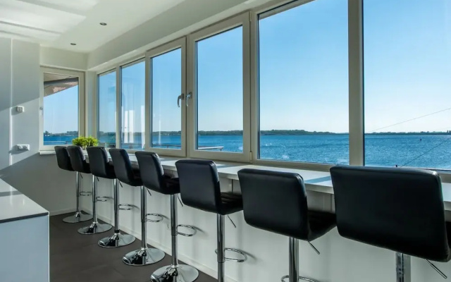 Waterfront Penthouse With Roof Terrace and Private Jetty