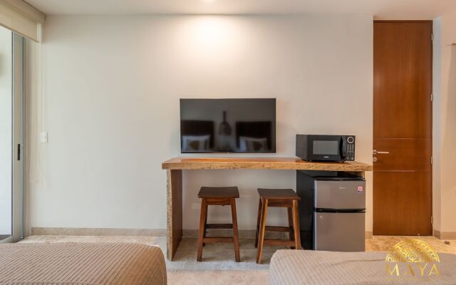 NHOA 108C Lux 1BR Condo Plunge Pool in Aldea Zama