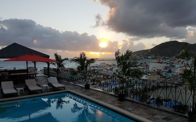 Apartment With 4 Bedrooms in Philipsburg, With Wonderful sea View, Pool Access, Furnished Terrace