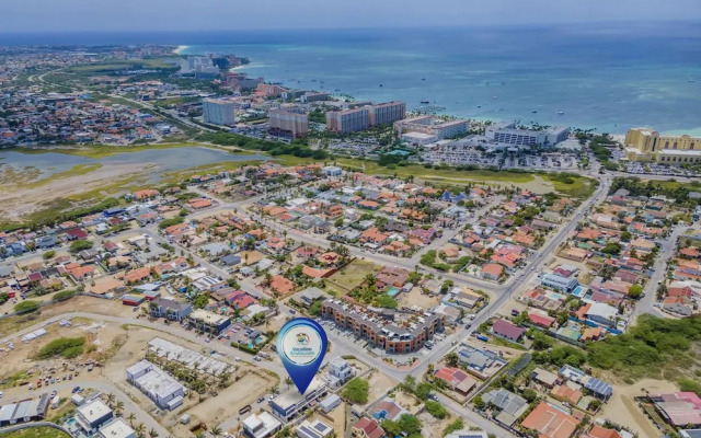 Serene Designer Gem Walk to Beach Strip Pool