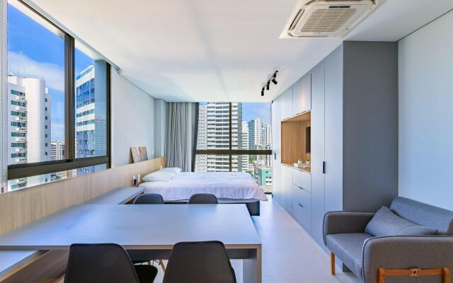 Rooftop #1402 - Studio em Boa Viagem por Carpediem