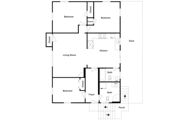 New Listing! Spacious Riverfront Gem W/ Firepit 3 Bedroom Home