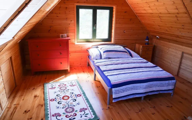 Wooden House Near the Baltic Sea