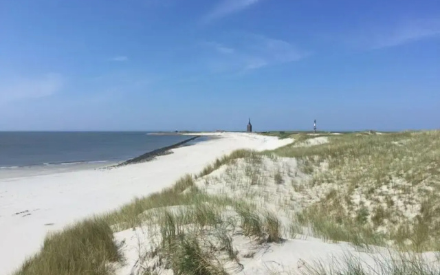 Lagoon on the Wadden See on Wangerooge