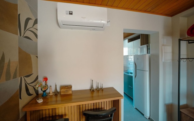Studio Para 2 c Ar-condicionado na Barra da Lagoa