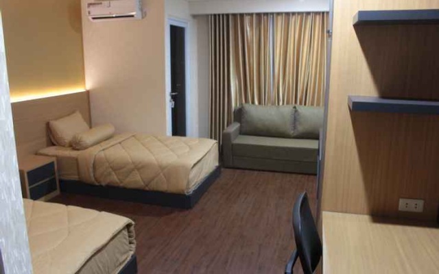 Studio Room at Sentraland Apartment (Lt. 15) – Guest Rooms – Semarang