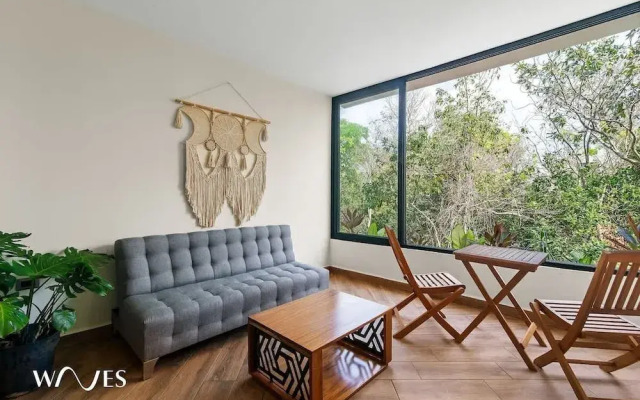 Spacious Loft W/garden View Pool + Jacuzzi GYM