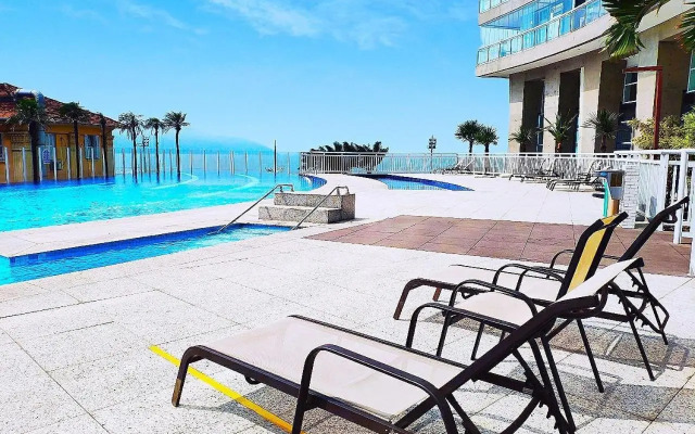 Book Santos - Unlimited 1419 - Studio Frente Mar
