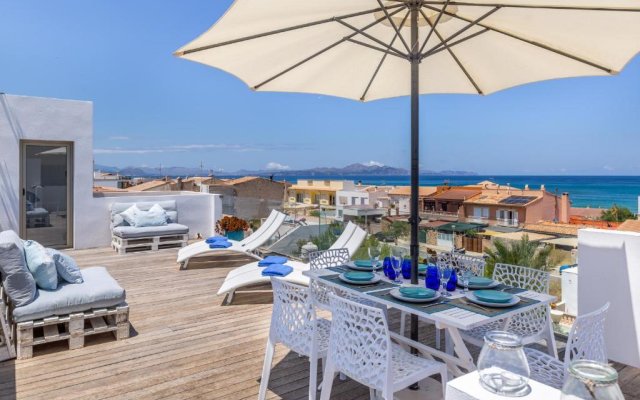 Sea View House with terrace Son Serra Mallorca - a48388