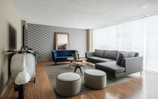 3BR Polanco Condo -elevator -parking-washer/dryer