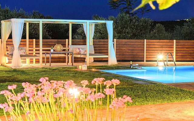 Cretan Sunrise Villa with Heated Pool