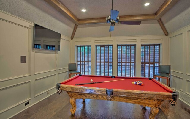Pool Table, Patio & Grill: Idyllic Mckinney Home