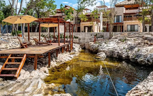 PentHouse con jacuzzi privado, cenotes, piscinas, GYM