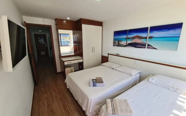 Flat Pasárgada 712, Free Bikes, pé na praia