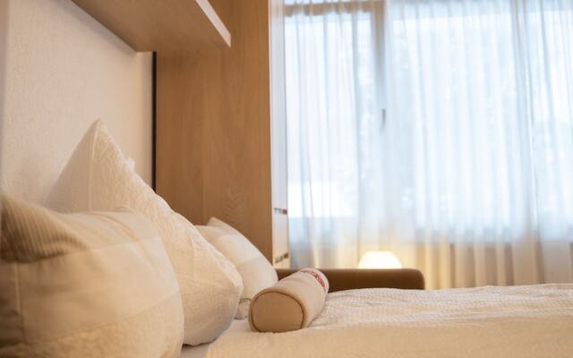 Snowflake family apart. Ski in& out