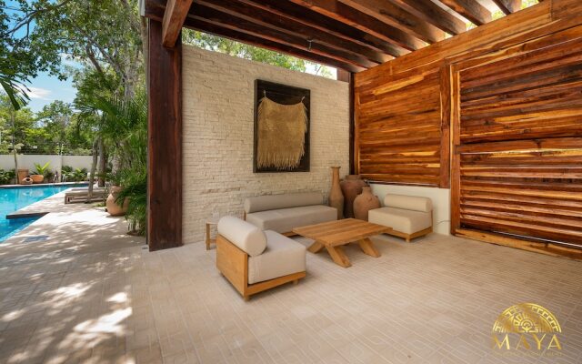 NHOA 207B Lux 1BR Condo Pool View in Aldea Zama