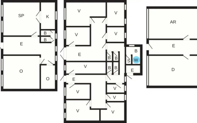 26 Person Holiday Home in Roslev-by Traum