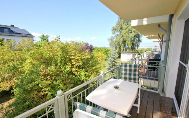 Strandvilla Böck FeWo 10 strandnah, Balkon, Meerblick