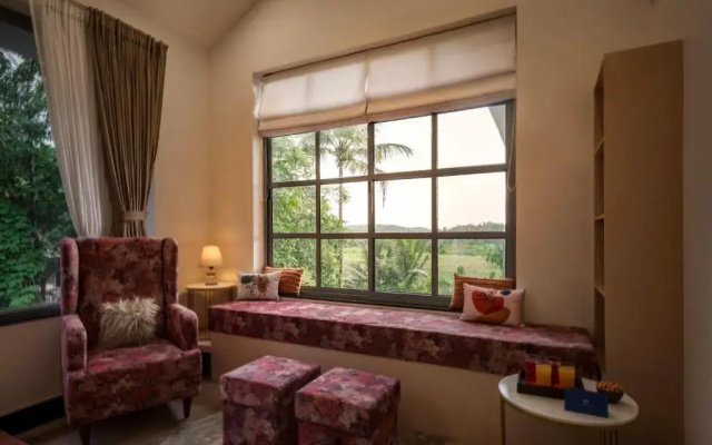 SaffronStays Magnolia - 3BHK Moira Goa Villa with Pool & Games Room