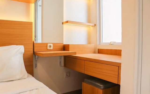 Comfy And Tidy Studio At Tokyo Riverside Apartment Pik 2