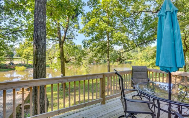 Stunning Greensboro Home w/ Deck & Pond View!