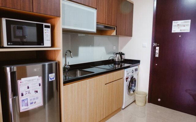 Studio at Menteng Park Apartment with City View