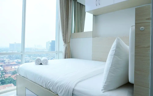 Cozy Minimalist 2BR with City View at Atlanta Apartment – Guest Rooms – Depok