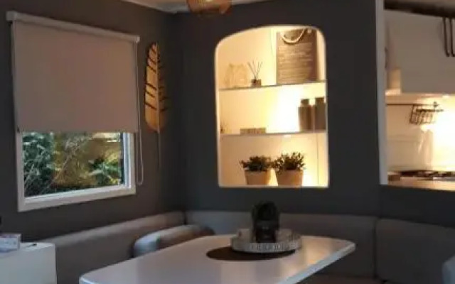 Chalet op vakantiepark Bergumermeer