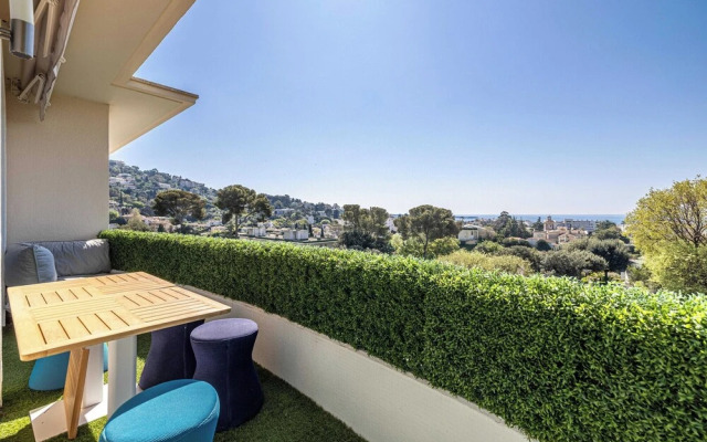 Modern Flat With sea View - AC- 2br- 4P - Cannes