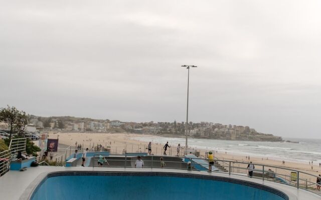 Ocean Front Building On Bondi Beach