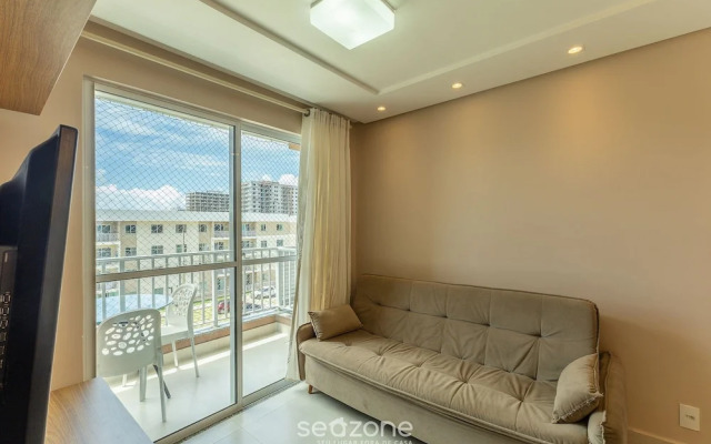 Apart 450m From the Beach in Cond. w/ Pool Var0302