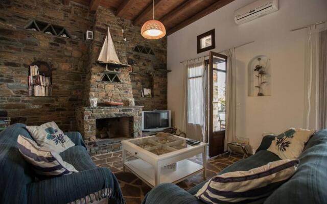 2AG252-House with a pool in Andros