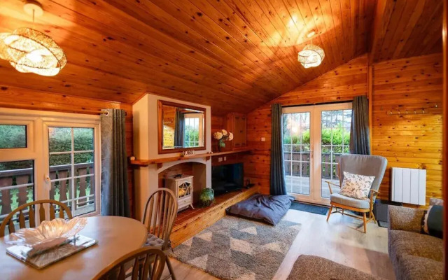 Cozy Log Cabin 346 - Rural Mid Wales