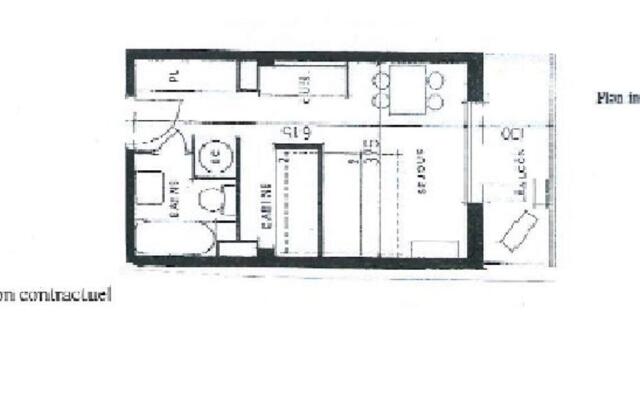 Appartement Le Lavandou, 1 pièce, 4 personnes - FR-1-251-263