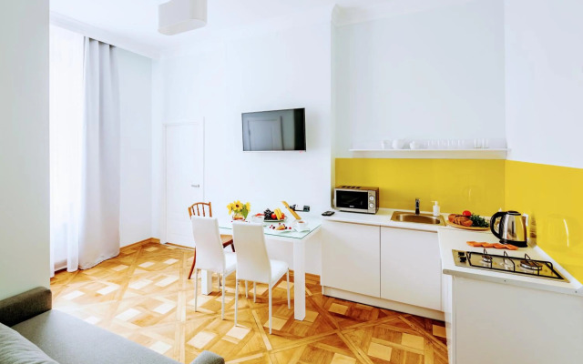 Family apartments in Lviv center with balcony