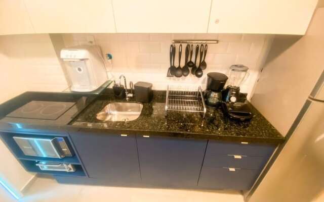 Flat Charmoso Vista Mar by La Playa