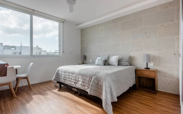 Great Located Modern Studio-sea View Rooftop Pool