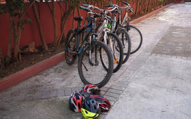 Apartment-4people-parking-castelledefels-bikes-bbq