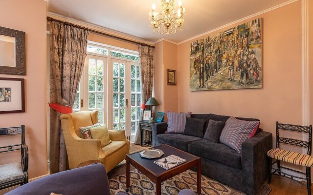 Elegant 2Br Flat W/ Garden Close To Battersea Park